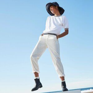 J Crew Tall Slouchy boyfriend chino pant NWT